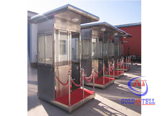 Tragbarer Sicherheitsbeamte House der Kiosk-Licht-Sandwich-Platten-40Ft