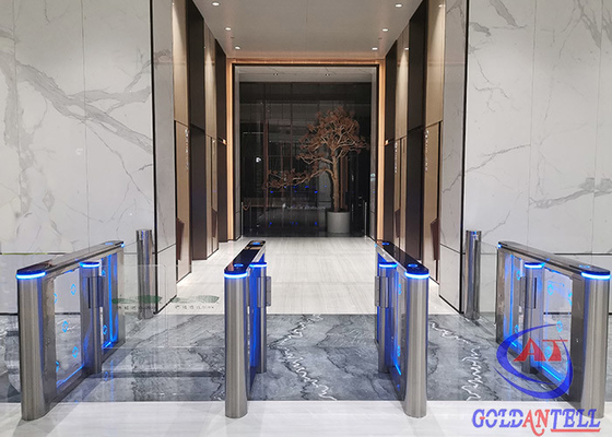 Barcode-Schwenktür-Drehkreuz-Gesichtserkennung RFID QR für Hotels