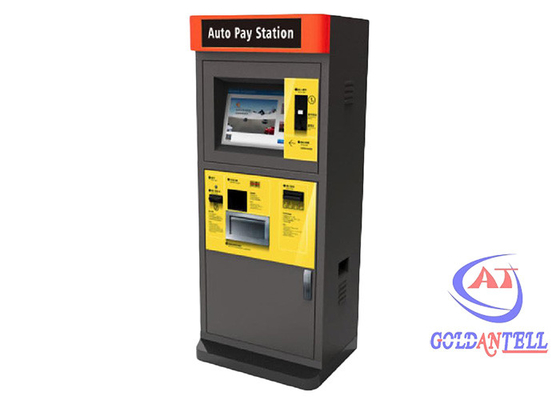 Selbstservice-Selbstlohn-Stations-Bildschirm mit Berührungseingabe für Parkmanagement-System