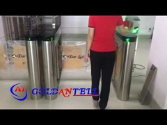 GAT-686 Speed Gate Schwing Barrier Gate integriert mit QR-Barcode und RFID-Kartenleser