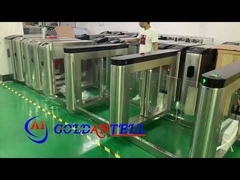 GAT-686 Schwingturniket mit doppeltem Fingerabdruckkartenleser