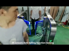 GAT-621 schlankes Design QR-Code NFC-Karte Pass-Kontrolle Fußgängergeschwindigkeits-Tore rfid schnell für das Fitnessstudio