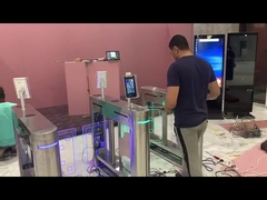 GAT-660 RFID Kartenleser Schwingbarriere Tor mit Gesichtsleser