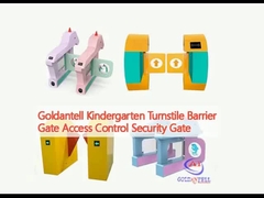 Goldantell Kindergarten Turnstile Barriere Tor Zugangskontrolle Sicherheitstor