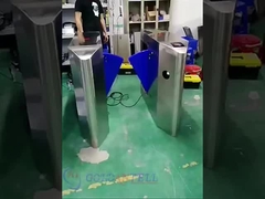 GAT-201 IR-Sensoren automatische Klappbarriere Drehscheibe Baffeltüren mit Zugangskontrollsystem