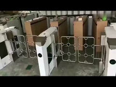 GAT-603 Edelstahlwasserdicht, zweispurige Schwingbarriere, Drehscheibe und Kollisionsschutz