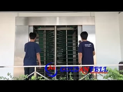 GAT-503 Doppelkanal Vollhöhe Drehscheibe mit Fingerabdrucklesesystem