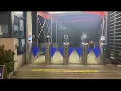 GAT-206 Gesichtserkennung aus Edelstahl Turnstile Sicherheitssystem 600 mm Durchgangsbreite