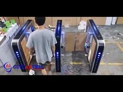 Modernes Design Wasserpark Sicherheit Fußgänger Turnstile Tor Anti-Tailing