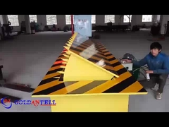 Rotgeleitete Ampel automatisch hydraulischer Straßensperrer mit Aufsteiger