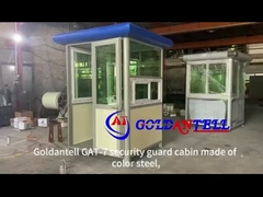 Wachhaus Wachkasten Vorgefertigtes Polizeiraum In Parkplatzmanagement