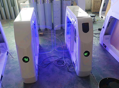 Customizd Logo Farbe verfügbar Hochsicherheit 304 Edelstahl Anti-Pinch Swing Barrier Tore