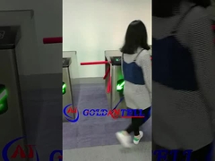 Stativ Drehbarriere Flexible Schnelle Durchlaufgeschwindigkeit Mit RFID-Karte